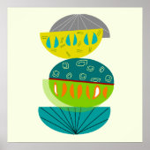 Modern Abstract Poster uit de middeleeuwen #55 (Voorkant)