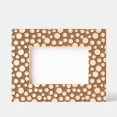 Modern Abstract puntpatroon Gegraveerde Lijstjes (Voorkant)