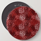 Modern Abstract Ronde Button 6,0 Cm (Voorkant /achterkant)