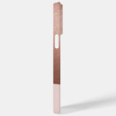 Modern Abstract Roos Gold Multi iPhone / iPad hoes (Achterkant / Rechts)