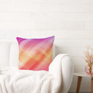Modern Abstract roze geometrisch Sierkussen