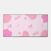 Modern Abstract Roze Minimalist Bureaumat (Voorkant)