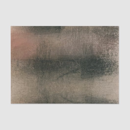 Modern Abstract Roze Zwart Goud Grunge Party Tissuepapier (Voorkant)