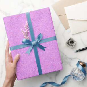 Modern abstract schattig roze motief cadeaupapier