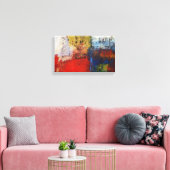 Modern Abstract schilderdoek Canvas Afdruk (Insitu (Woonkamer))