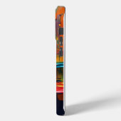 Modern abstract schilderij iPhone 15pro hoesje (Achterkant / Links)