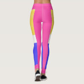 modern abstract schilderij leggings (Achterkant)