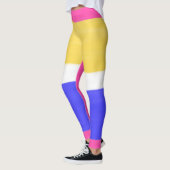 modern abstract schilderij leggings (Links)