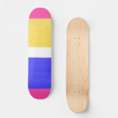 modern abstract schilderij persoonlijk skateboard (Voorkant)