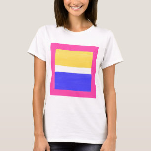modern abstract schilderij t-shirt