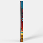 Modern abstract schilderij Telefoonhoesje Samsung Galaxy Hoesje (Rechterkant)