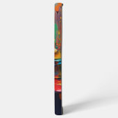 Modern abstract schilderij Telefoonhoesje Samsung Galaxy Hoesje (Linkerkant)