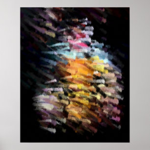 Modern Abstract Schilderkunst Poster