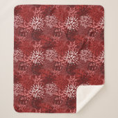 Modern Abstract Sherpa Deken (Voorkant)