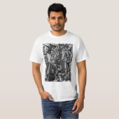 Modern Abstract Shirt voor het schilderen van Cubi (Voorkant volledig)