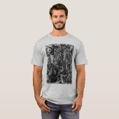 Modern Abstract Shirt voor het schilderen van Cubi (Voorkant volledig)