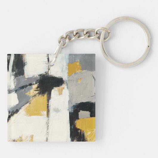 Modern Abstract Sleutelhanger (Achterkant)