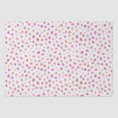 Modern Abstract spleetpatroon in roze Tissuepapier (Voorkant)