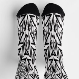 modern abstract sport sokken