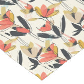 Modern Abstract Spring Floral Table Runner Korte Tafelloper (Hoek)