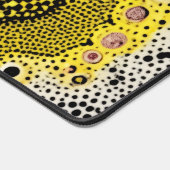 Modern Abstract Stippelpatroon Bureaumat (Hoek)