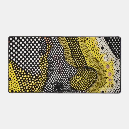 Modern Abstract Stippelpatroon Bureaumat (Voorkant)