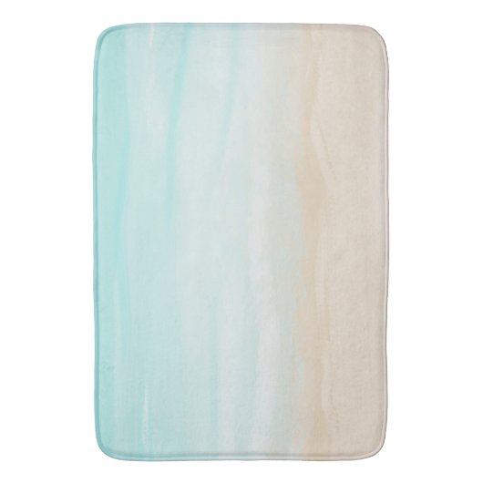 Modern Abstract strand Badmat (Voorkant Verticaal)