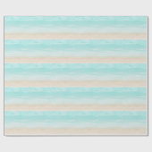 Modern Abstract strand Cadeaupapier (Vlak)