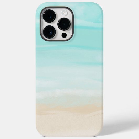 Modern Abstract strand Case-Mate iPhone Case (Achterkant)