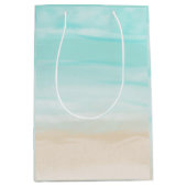 Modern Abstract strand Medium Cadeauzakje (Voorkant)