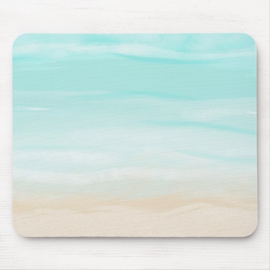 Modern Abstract strand Muismat (Voorkant)