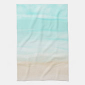 Modern Abstract strand Theedoek (Verticaal)