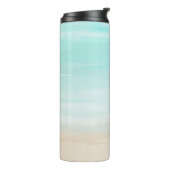 Modern Abstract strand Thermosbeker (Gedraaid links)