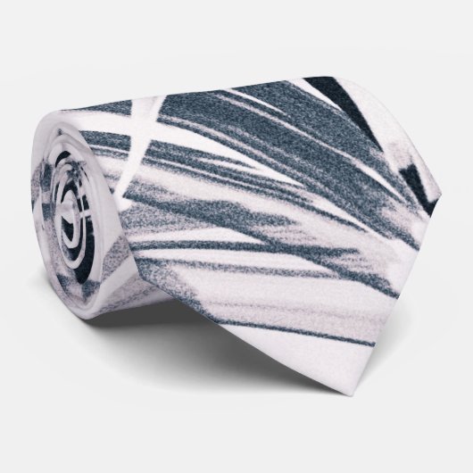 Modern Abstract Stropdas (Opgerold)