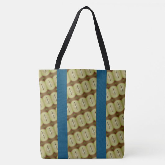MODERN abstract tekenen in blauw zwart-geel bruin Tote Bag (Voorkant)