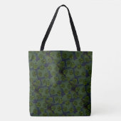 MODERN abstract tekenen in-deep-green-black- Tote Bag (Voorkant)