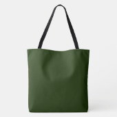 MODERN abstract tekenen in-deep-green-black- Tote Bag (Achterkant)