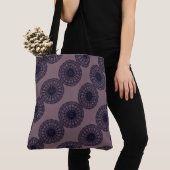 MODERN abstract tekenen in-diepe blauw-diepe roze# Tote Bag (Dichtbij)