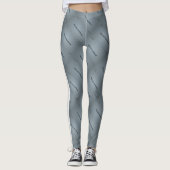 MODERN abstract tekenen in wit grijs zwart Leggings (Voorkant)