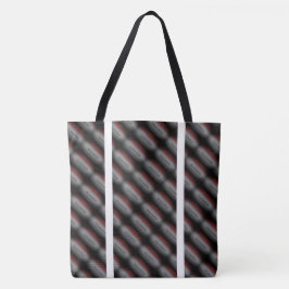 MODERN abstract tekenen in wit grijs zwart Tote Bag