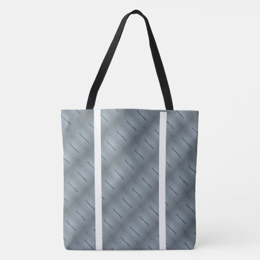 MODERN abstract tekenen in wit grijs zwart Tote Bag (Voorkant)