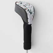 Modern Abstract Terrazzo Patroon Golfheadcover (Schuin)
