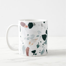 Modern Abstract Terrazzo Pattern Koffiemok