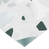 Modern Abstract Terrazzo Pattern Korte Tafelloper (Hoek)