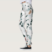 Modern Abstract Terrazzo Pattern Leggings (Links)
