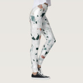Modern Abstract Terrazzo Pattern Leggings (Rechts)