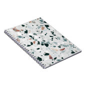 Modern Abstract Terrazzo Pattern Notitieboek (Rechterzijde)