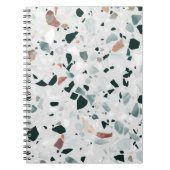 Modern Abstract Terrazzo Pattern Notitieboek (Voorkant)