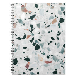 Modern Abstract Terrazzo Pattern Notitieboek