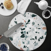 Modern Abstract Terrazzo Pattern Snijplank